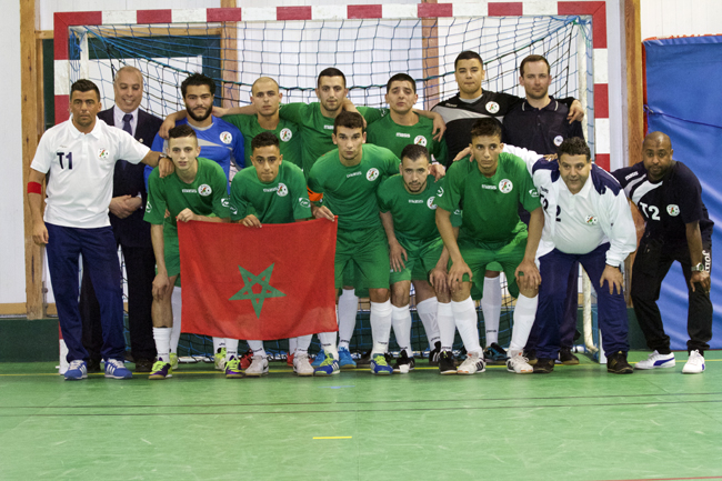 Selection maroc futsal romorantin